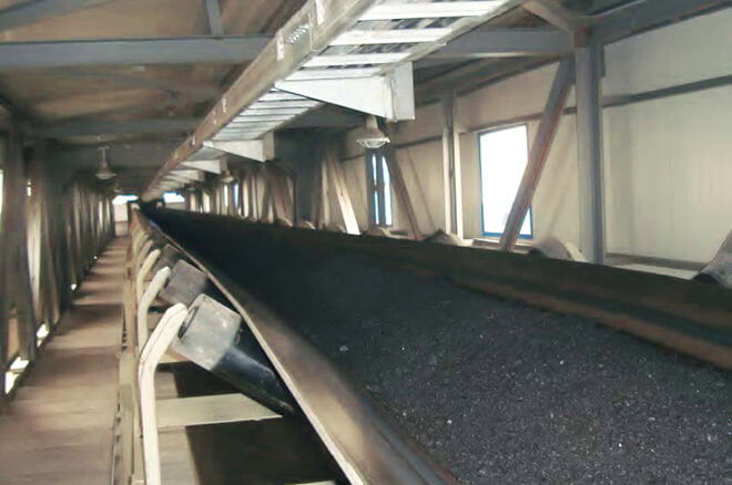 belt conveyor for gravel