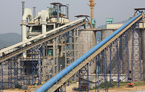 Bulk conveying system for cement plant