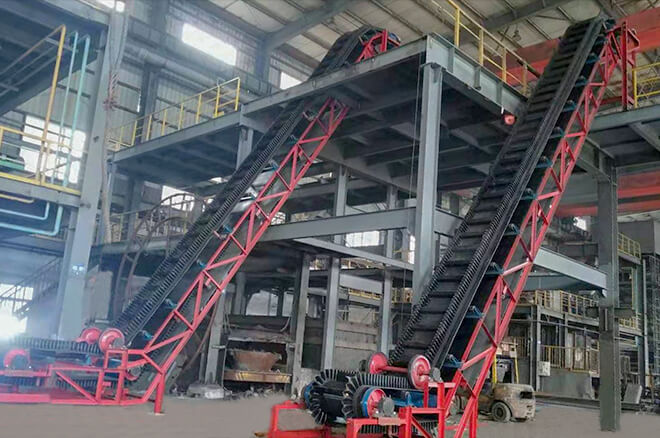 steep inclined conveyors