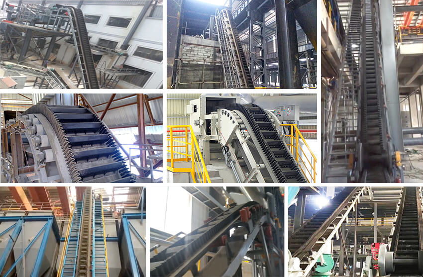 steep inclined conveyor