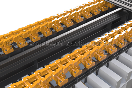 apron feeder chains