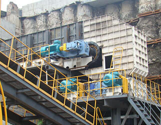 apron feeder for coal