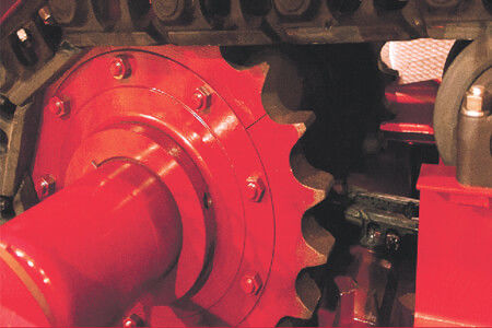 apron feeder sprocket