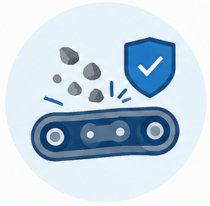 How can wear be reduced in abrasive applications?