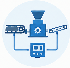 Can an Apron Feeder be integrated into a crushing and conveying system?