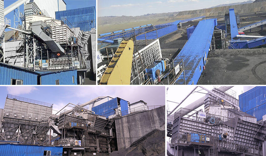 Xinjiang Zhongtai Chemical Co.,Ltd  2,000t/h Lignite Integrated Crushing And Screening System 