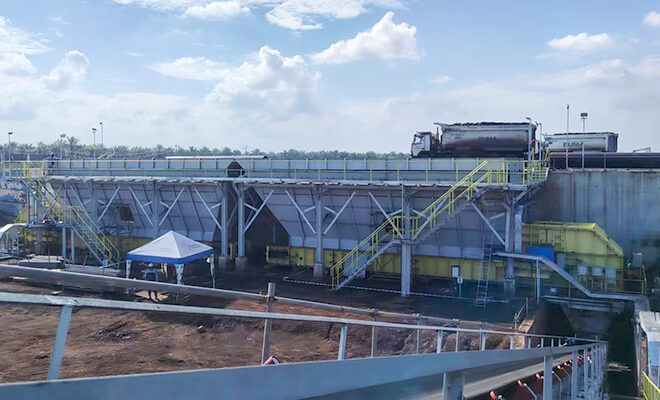 feeder breaker on site