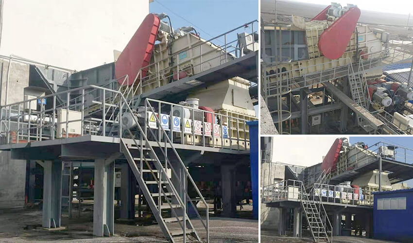 epc project of 1000ph coal crushing and screening system