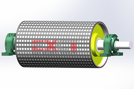 ceramic lagging pulley