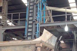 corrugated sidewall belt conveyor