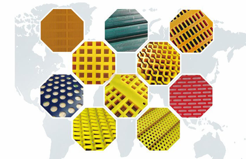 the type of banana screen plate