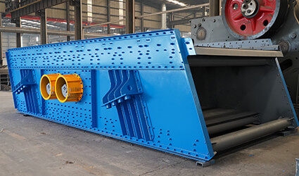 inclined screen for screen box