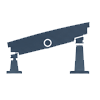 Robust Screen Structure of inclined screen