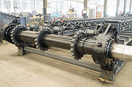 apron-feeder-support-frame