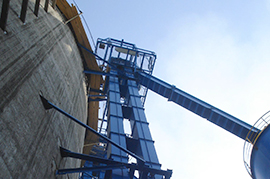 central chain bucket elevator