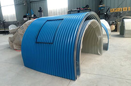 conveyor cover for coal