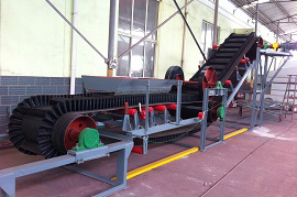 corrugated sidewall belt conveyors