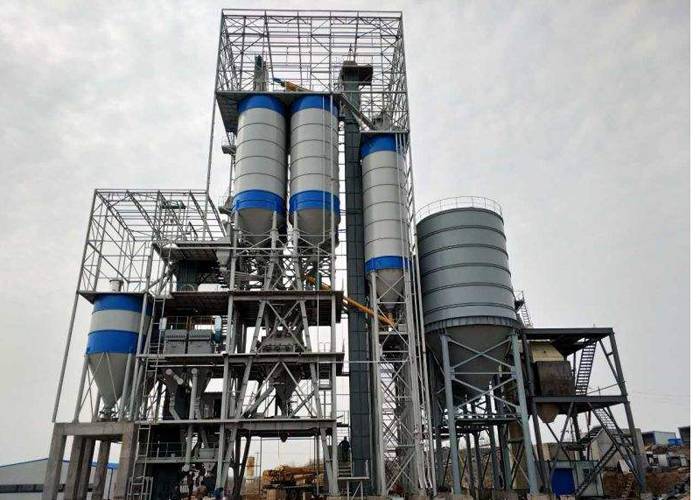 dry mix mortar production line