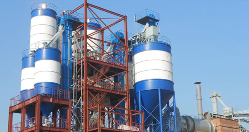 dry mix mortar production line