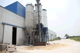 dry mix mortar production line