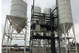 dry mix mortar production line