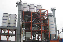 Dry mix mortar production line