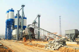 dry mix mortar production line