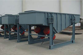 Linear vibrating screen