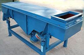 Linear vibrating screen