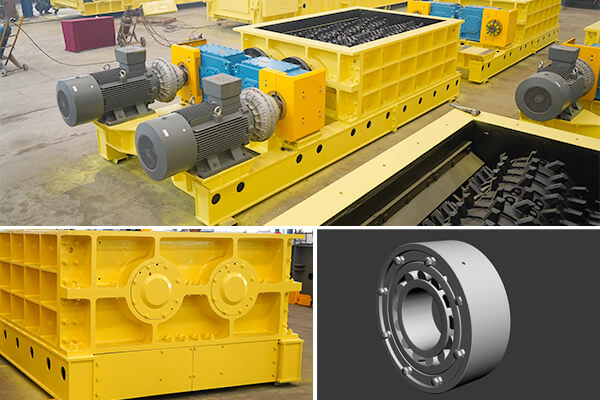 mineral sizer use self-aligning roller bearing