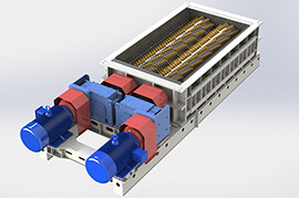 coal mineral sizers in open pit mine