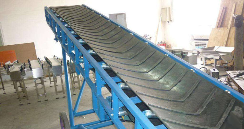 portable belt conveyors for bulk material