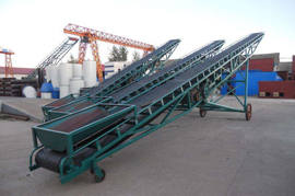 portable belt conveyor