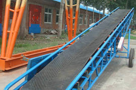 portable belt conveyor 