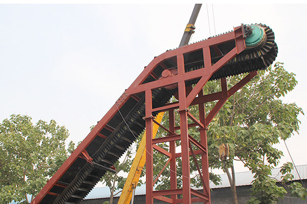 grain sidewall belt conveyor