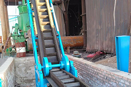 corrugated sidewall belt conveyor