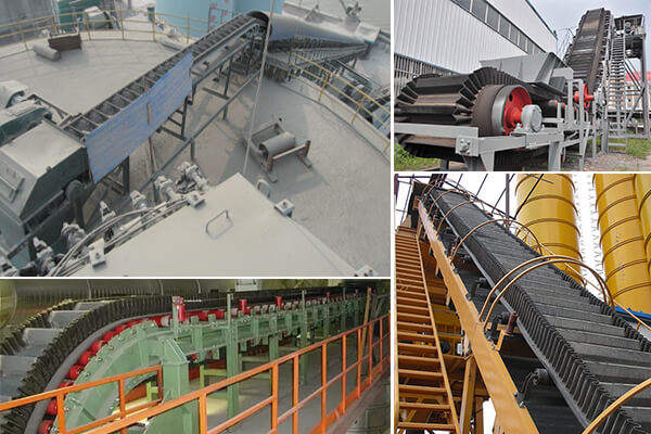 corrugated sidewall belt conveyor