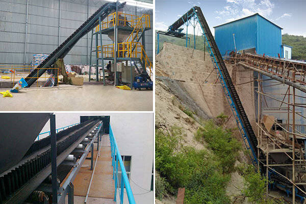 corrugated sidewall belt conveyor