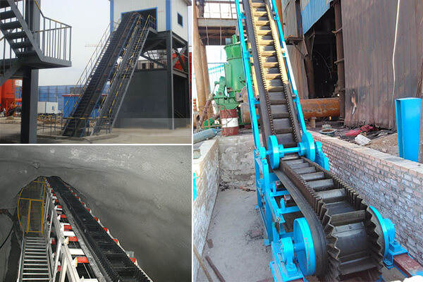 corrugated sidewall belt conveyor