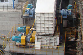 Operation steps of the secondary sizer crusher