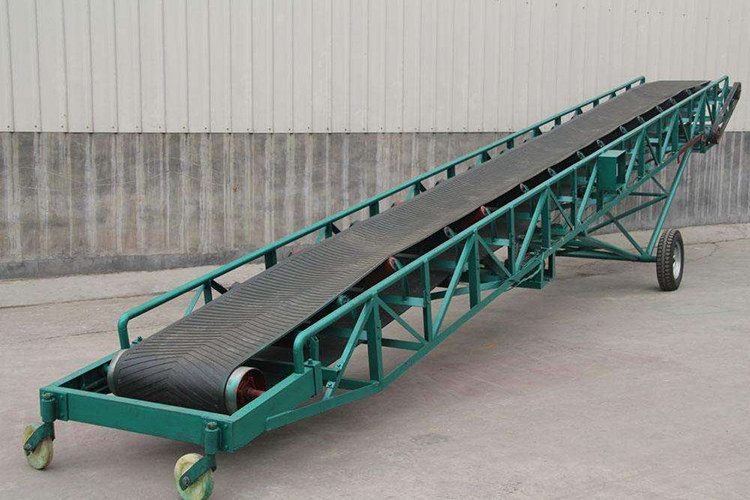 The reform of save electricity in portable belt conveyor