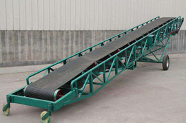 The reform of save electricity in portable belt conveyor