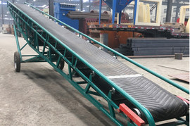 What is portable belt conveyor