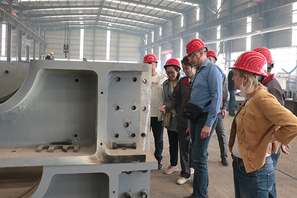 The Russian Customer Visited mineral sizers 