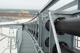 pipe conveyor