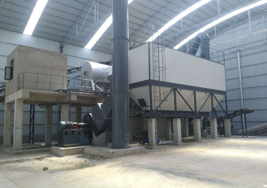 dry mix mortar production line