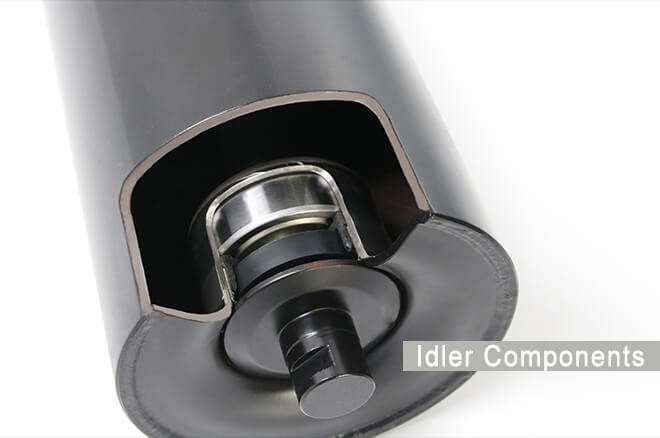 idler rollers for belt conveyors