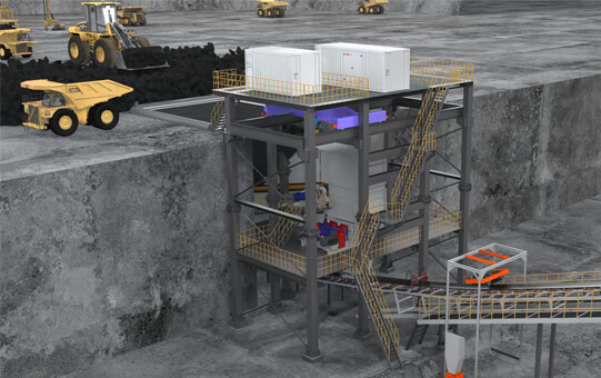 ipcc-sizer crusher crushing plant