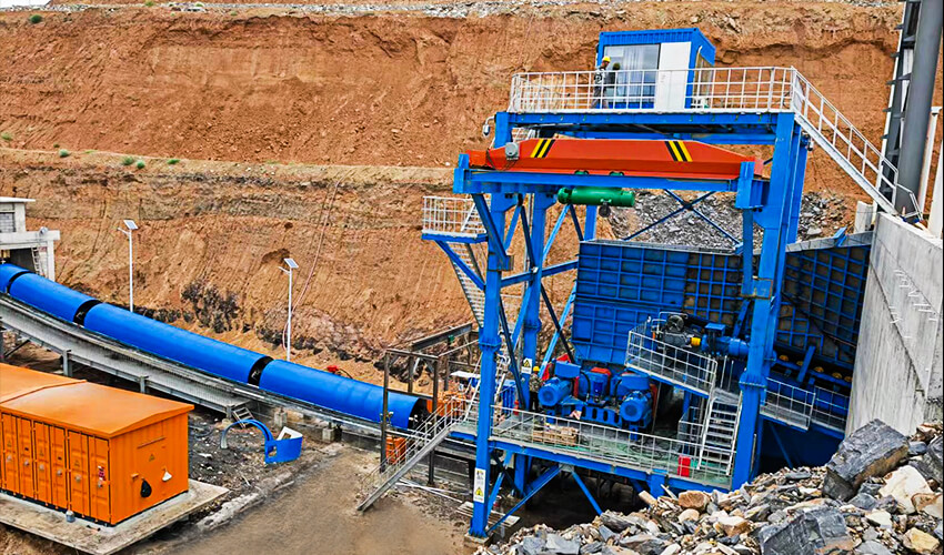 Semi-Mobile Crushing Plant