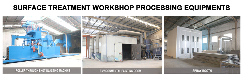 surface treatment workshop processing equipments